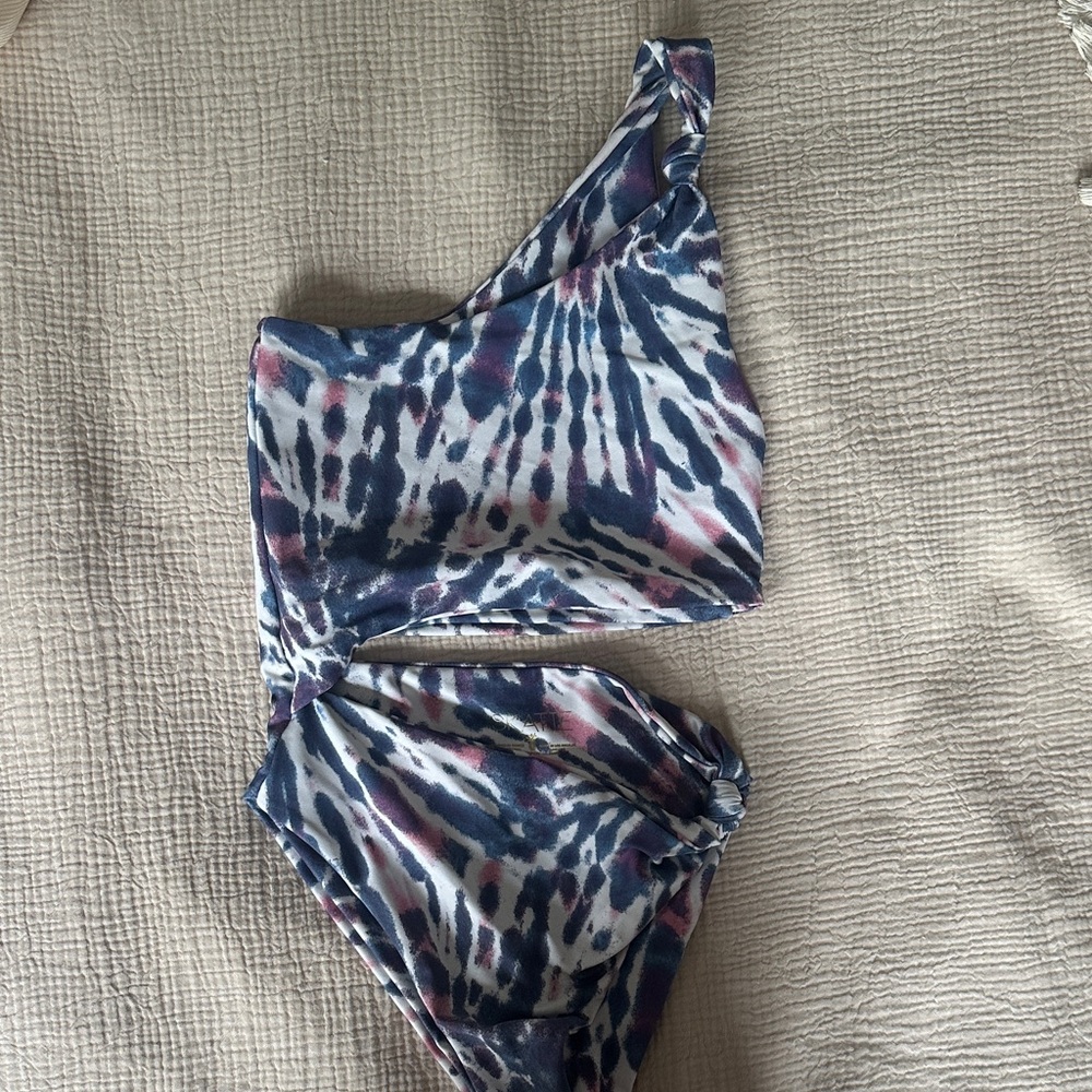 Skatie Tie-Dye One Piece Swimsuit